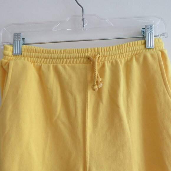 VINTAGE GARFIELD 1978 Yellow Cotton Joggers Pants Retro Cartoon - Size 26 Waist - Picture 4 of 10